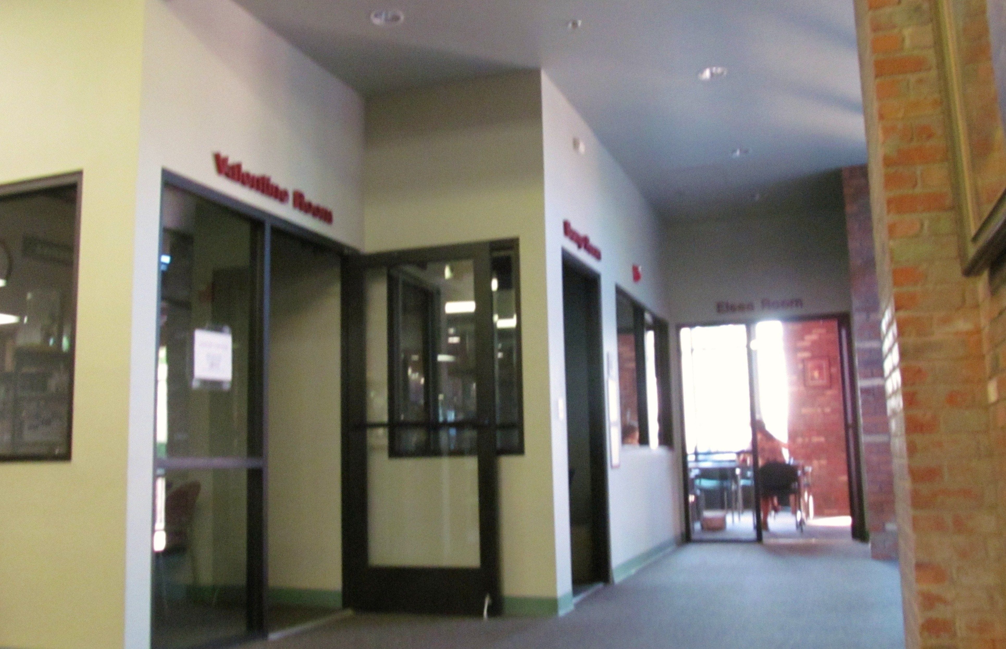 Meeting in an Upper Room on the second floor of Prescott Public Library